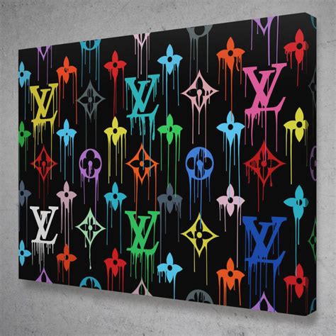 painting louis vuitton|louis vuitton canvas wall art.